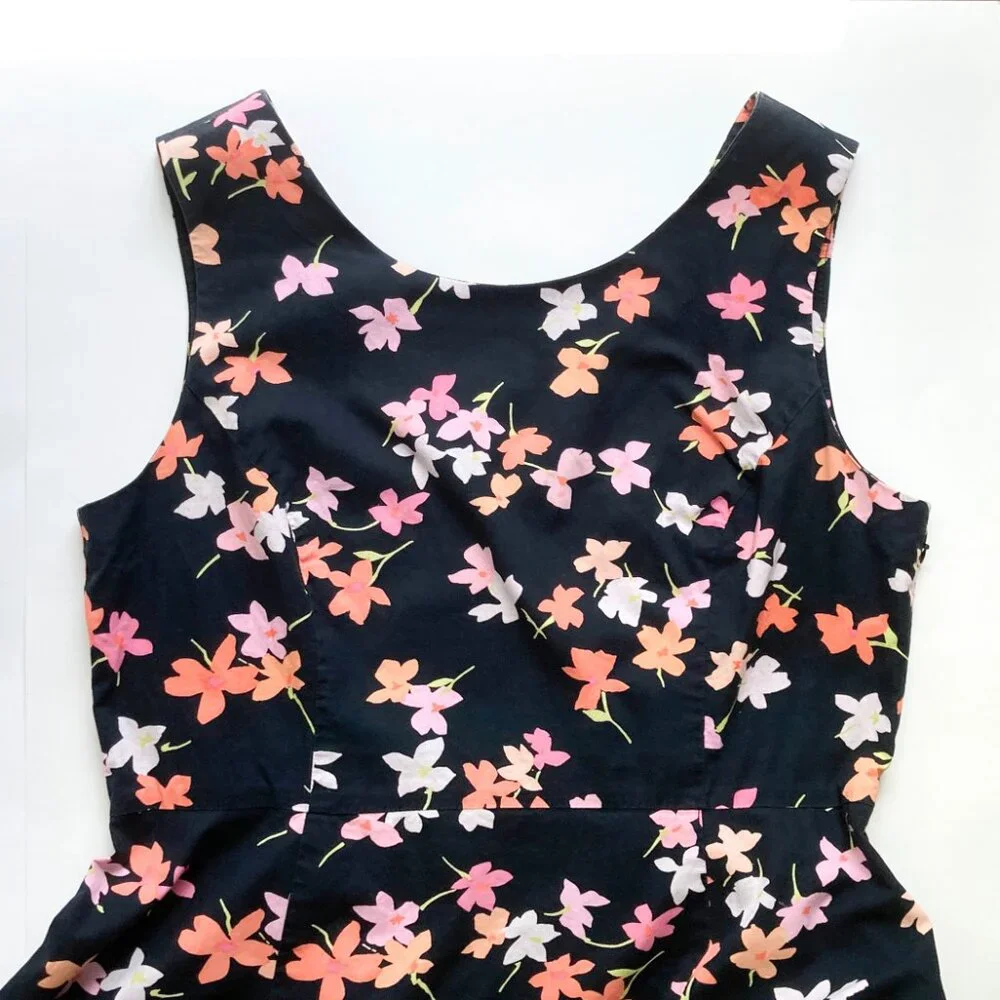 Chadwicks Cotton Sun Dress with Modest V-Back - Picture 5 of 9